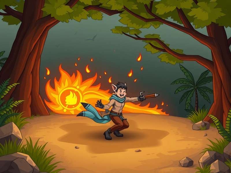 Blazing Hyena Laughter character abilities showcase